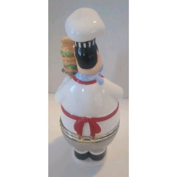 Cooking Club America Collection Ceramic CHEF Trinket Box - Picture 3 of 10